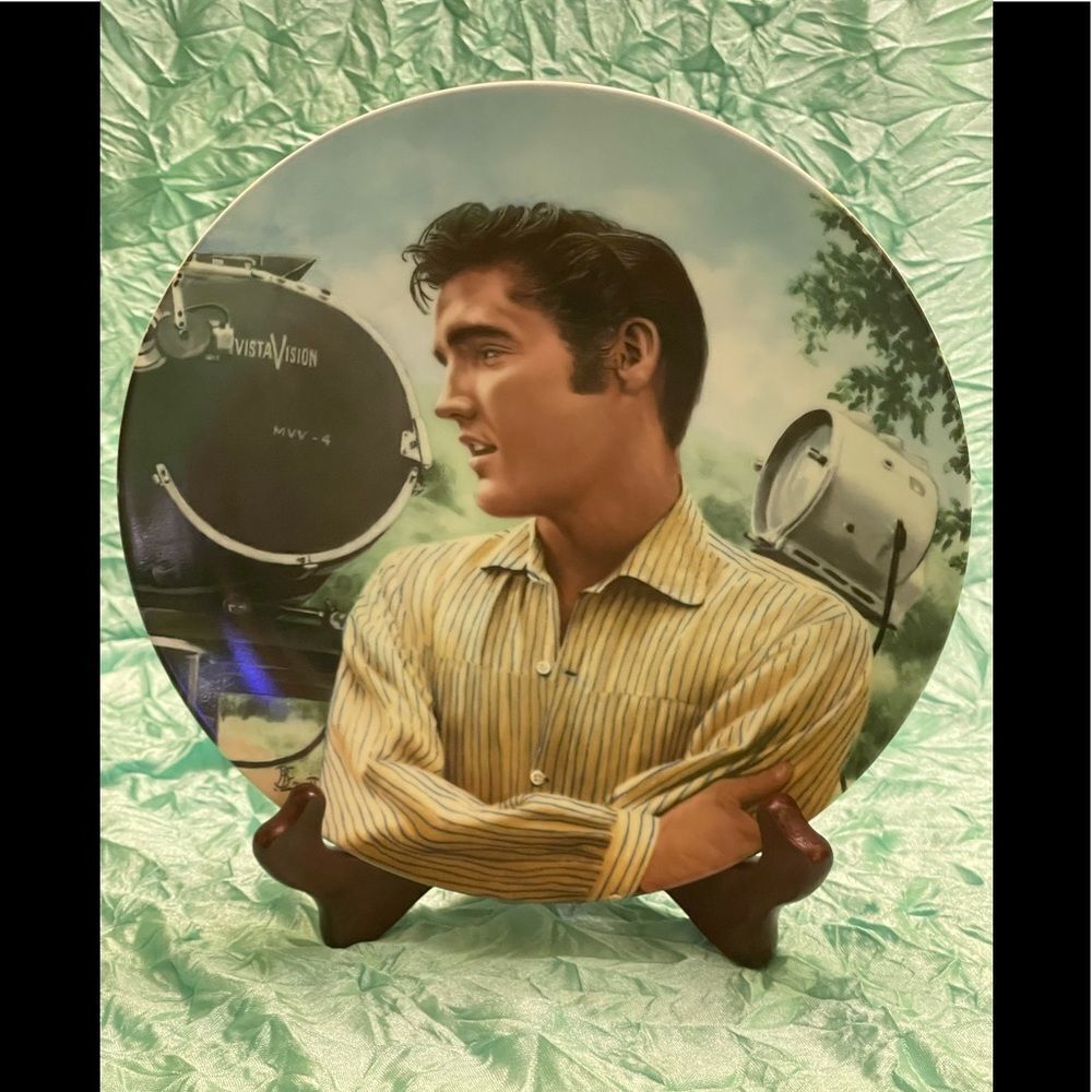 Elvis Presley Collectible Plate